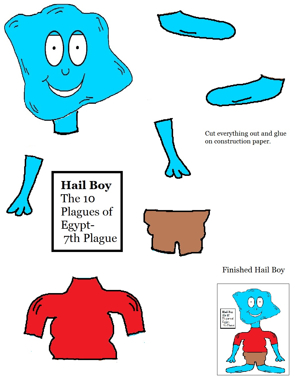 The 10 Plagues of Egypt Hail Lesson